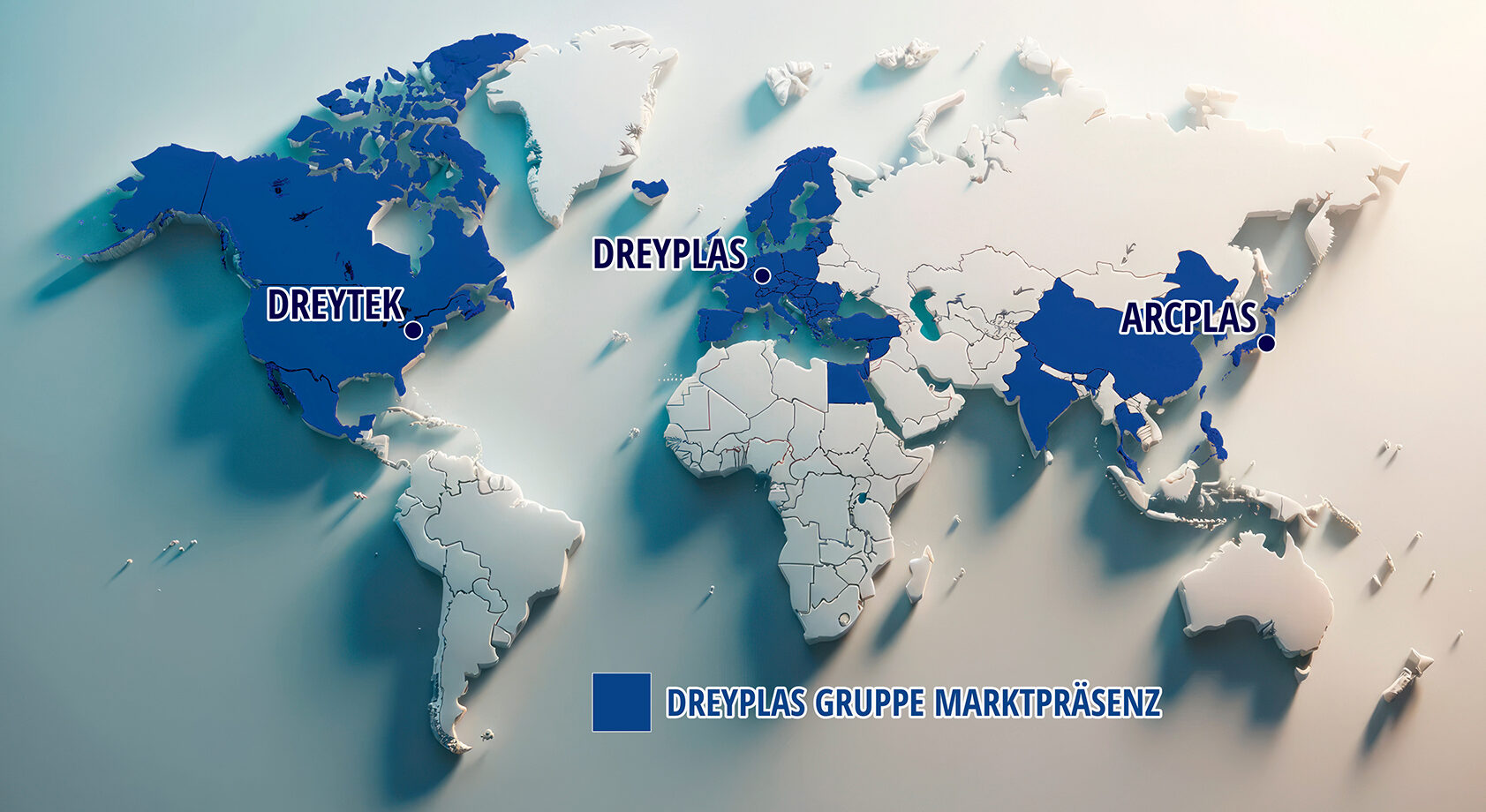 Dreyplas Netzwerk / Network Weltkarte